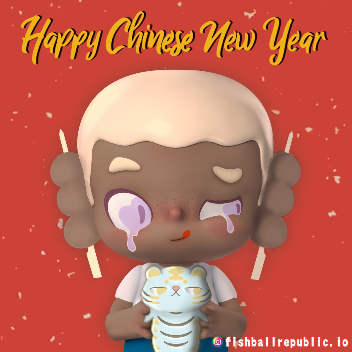 FishballRep's tweet image. Happy Chinese New Year! 🐲 Wishing you a prosperous year of the Tiger! All Fishballs having a great year ahead! 🐲 🧧🐯
 
🐲  Fishball Republic 祝大家虎年興旺，所有事都如虎添翼！所有魚蛋們都有個又旺，又好嘅新一年！🐲 🧧🐯

#nft 
#nftcommunity #nftdrop #nftart #nfthk #solana