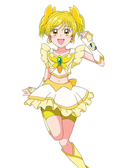 もしキュアドリームがイエロープリキュアだったらこんな感じでしょうか。 