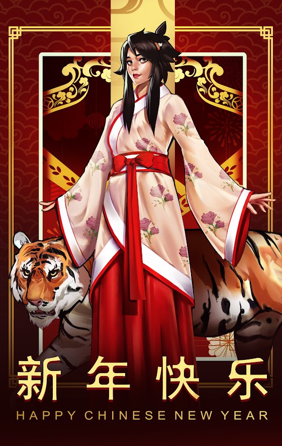 Happy #ChineseNewYear2022 guys :) !!🧡❤️🔥⭐️

#CNY2022 #ChineseNewYear