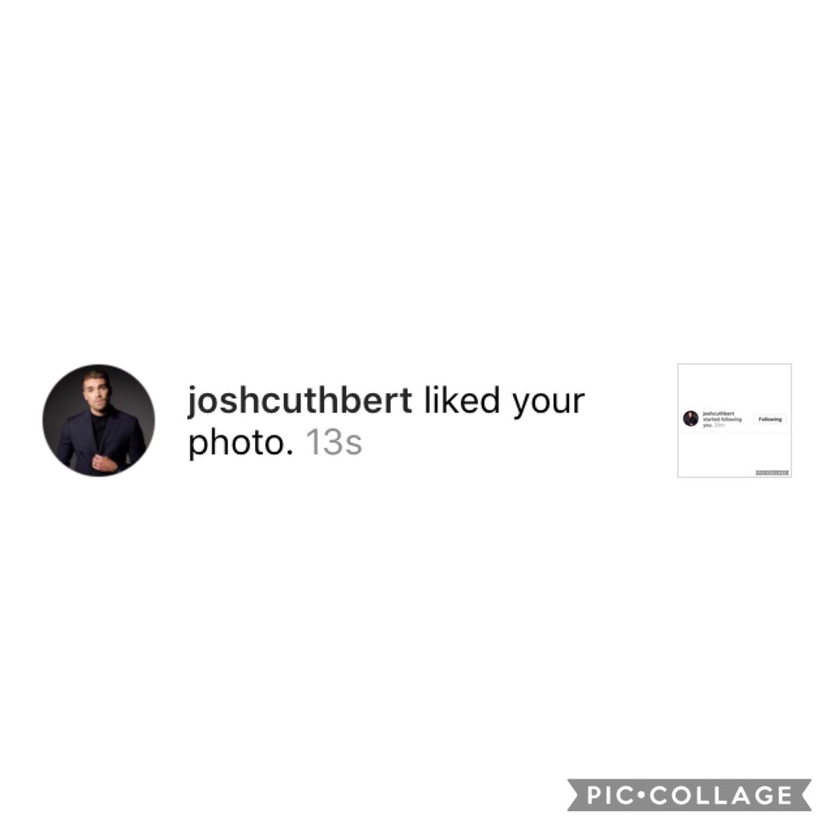 FansofGeorgeS24's tweet photo. Josh followed me and liked 2 of my posts on instagram 1/2/22 🙂 #joshcuthbert #unionj https://t.co/7DZ4G7flze