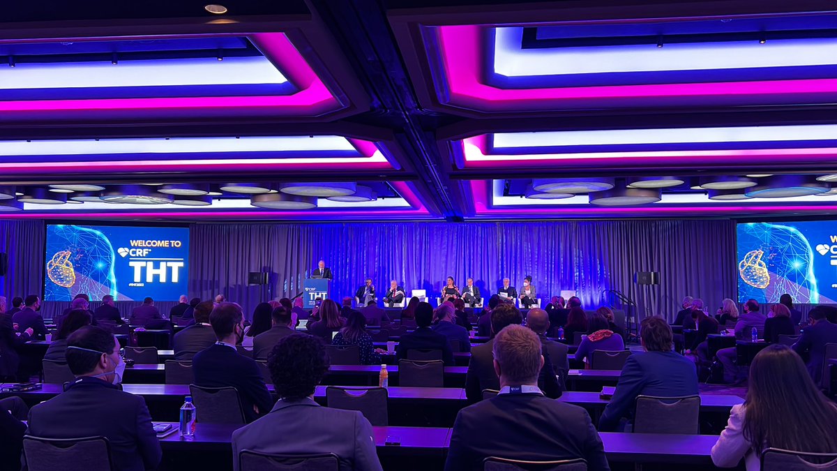 Mickey Brener MD MS (@brenermickey) on Twitter photo Packed opening session at #THT2022.
Great to finally get together in person and learn from thought leaders in the field of HF and CV technology.
<a href="/crfheart/">Cardiovascular Research Foundation</a> <a href="/BurkhoffMd/">Dan Burkhoff MD PhD</a> <a href="/manreetkanwar/">Manreet Kanwar</a> <a href="/JerryEstepMD/">Jerry Estep</a> <a href="/gtsayer/">Gabriel Sayer</a> <a href="/karanpdesai/">Karan Desai MD FACC</a> <a href="/NirUrielMD/">Nir Uriel, MD MSc</a>
*safely packed (lots of masks, etc) Packed opening session at #THT2022.
Great to finally get together in person and learn from thought leaders in the field of HF and CV technology.
<a href="/crfheart/">Cardiovascular Research Foundation</a> <a href="/BurkhoffMd/">Dan Burkhoff MD PhD</a> <a href="/manreetkanwar/">Manreet Kanwar</a> <a href="/JerryEstepMD/">Jerry Estep</a> <a href="/gtsayer/">Gabriel Sayer</a> <a href="/karanpdesai/">Karan Desai MD FACC</a> <a href="/NirUrielMD/">Nir Uriel, MD MSc</a>
*safely packed (lots of masks, etc)