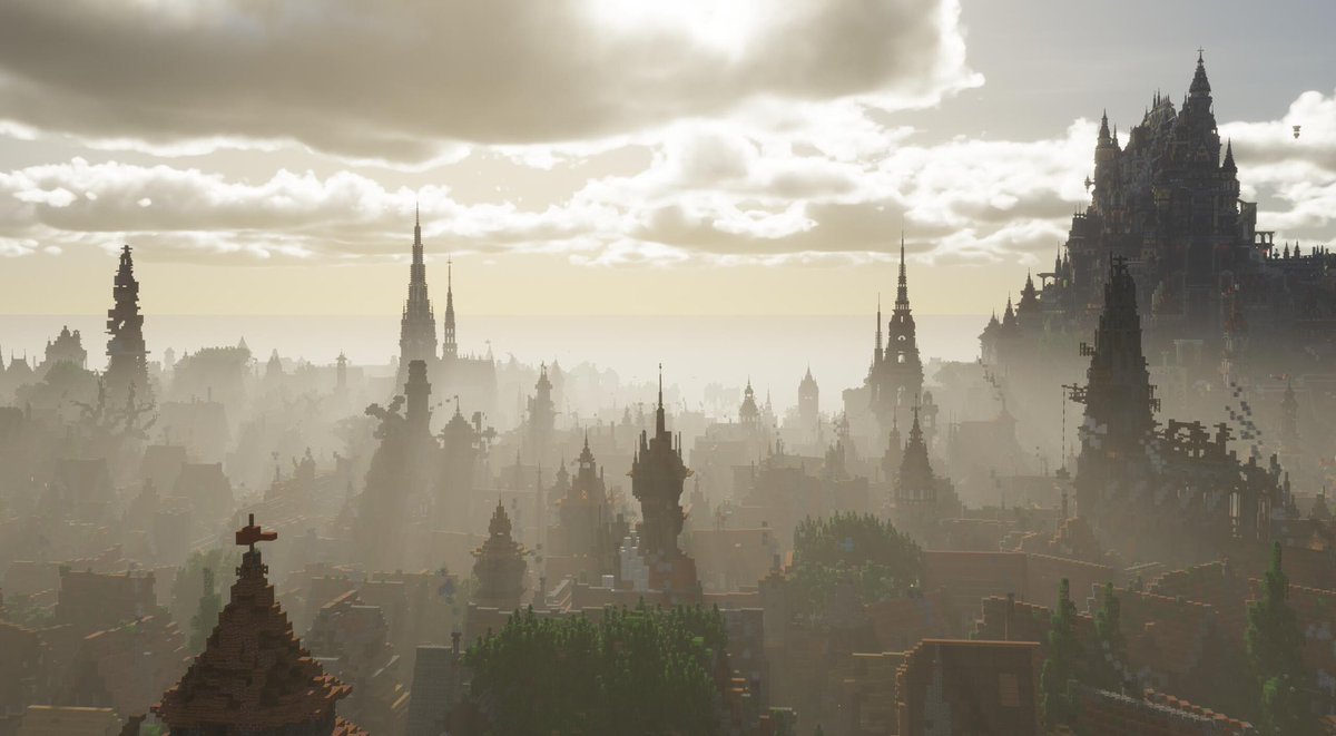 Arks City
new progress

#Minecraftbuilds #minecraft建築コミュ #Minecraftfanart #minecraft