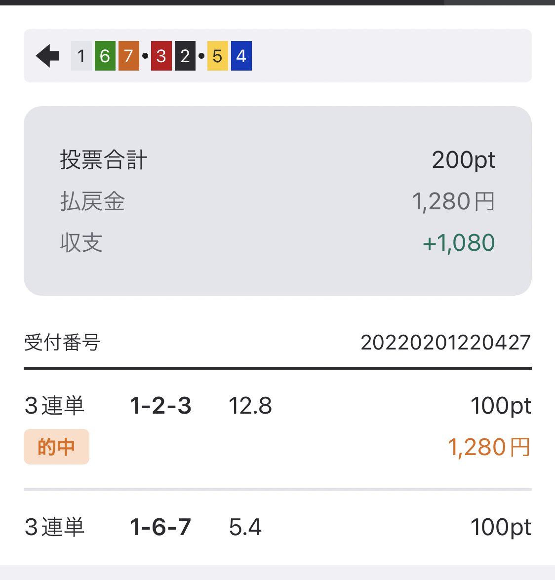 Atari_____Me's tweet photo. グランプリ以来の競輪ちょびっとだけど当たった🤞🏻 https://t.co/K0ZNaBGqo4