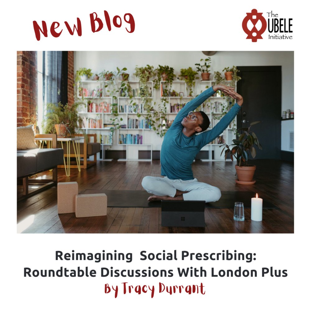 1/ @UbeleInitiative in collaboration with <a href="/londonplus18/">London Plus</a> and <a href="/NASPTweets/">The National Academy for Social Prescribing</a> have been running a series of three roundtables to explore what Social Prescribing looks like in Black and Minoritised communities.