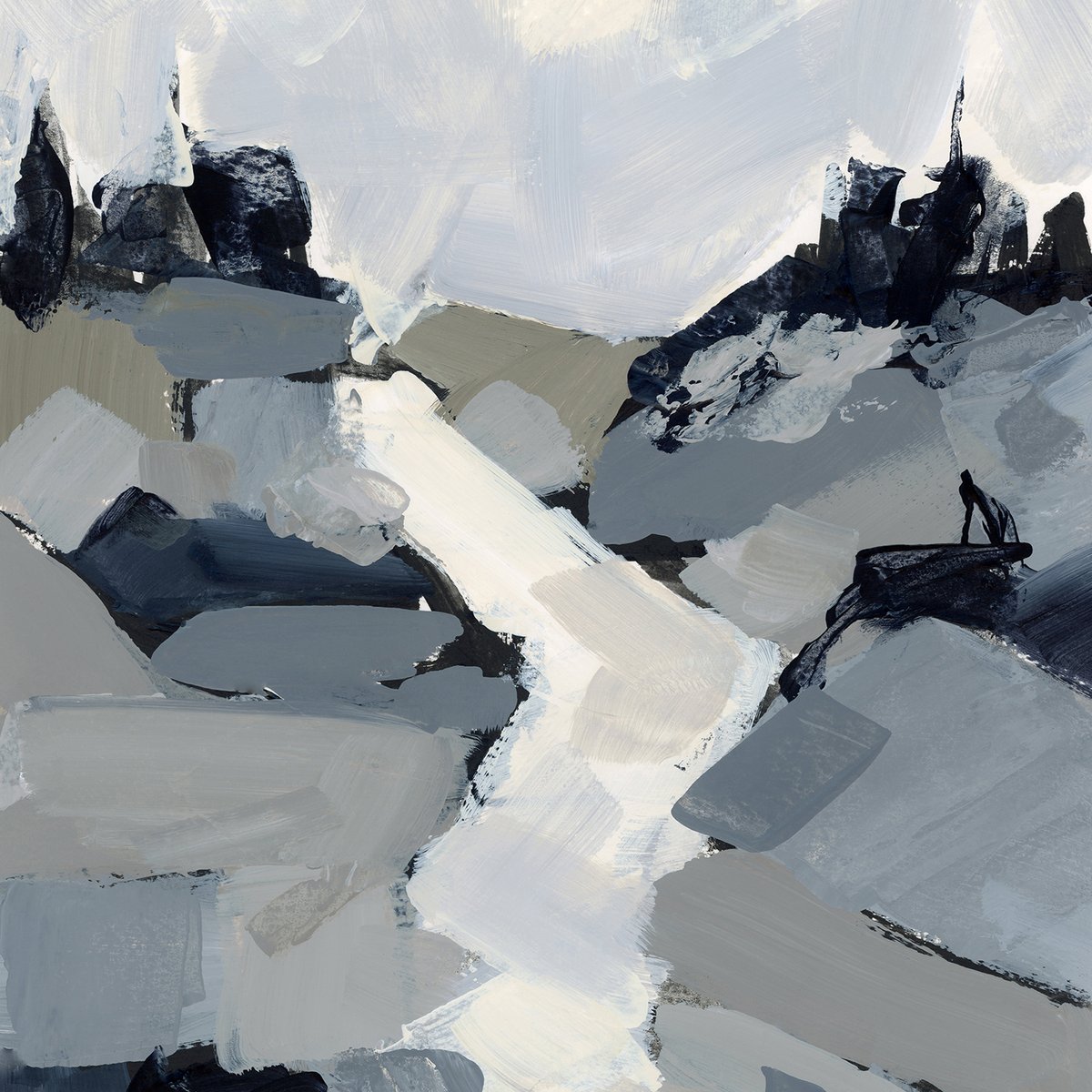 Loving the details and paint movement in these landscapes ❤️