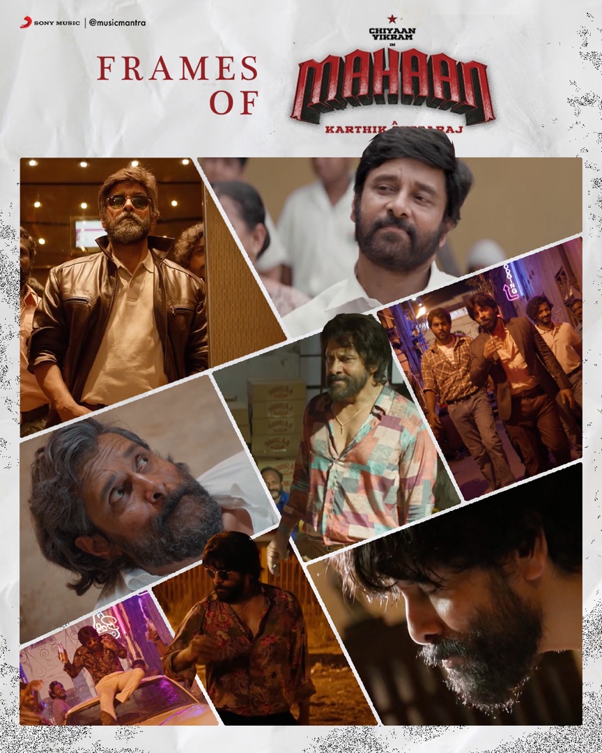 musicmantrasmm's tweet photo. The shades of #ChiyaanVikram in #Mahaan 's teaser is phenomenal! Who's ready for #Mahaan streaming on @PrimeVideoIN from 10th February 🔥🔥 🔥

 @karthiksubbaraj @Music_Santhosh @SonyMusicSouth @musicmantrasmm @sonymusicindia https://t.co/gO6Le848OM