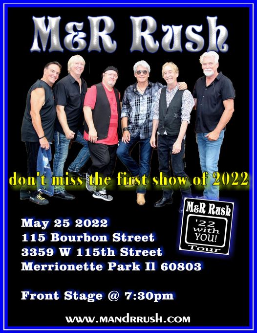 mandrrushband's tweet photo. #mandrrush #rocknroll #Chicago #classicrock #115bourbonstreet #22withyou https://t.co/YRdqUo40FT