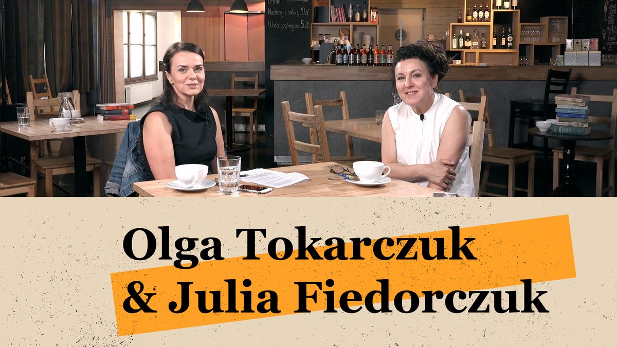 Ależ to będzie rozmowa! Serdeczne zapraszamy! Dzisiaj o 18.00 na profilu FB Fundacji Olgi Tokarczuk @tokarczuk_olga (a także profilu WL) emisja rozmowy Julii Fiedorczuk z Olgą Tokarczuk o 'Księgach Jakubowych'. #księgijakubowe #olgatokarczuk #juliafiedorczuk