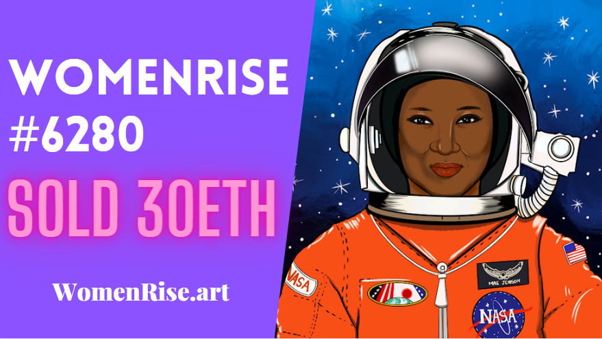 BrandAimCom's tweet photo. WomenRise 6280 sold!!

#WomenRiseNFT @WomenriseNFT #WomeninNFTs #NFTs https://t.co/v33WTv0ieW