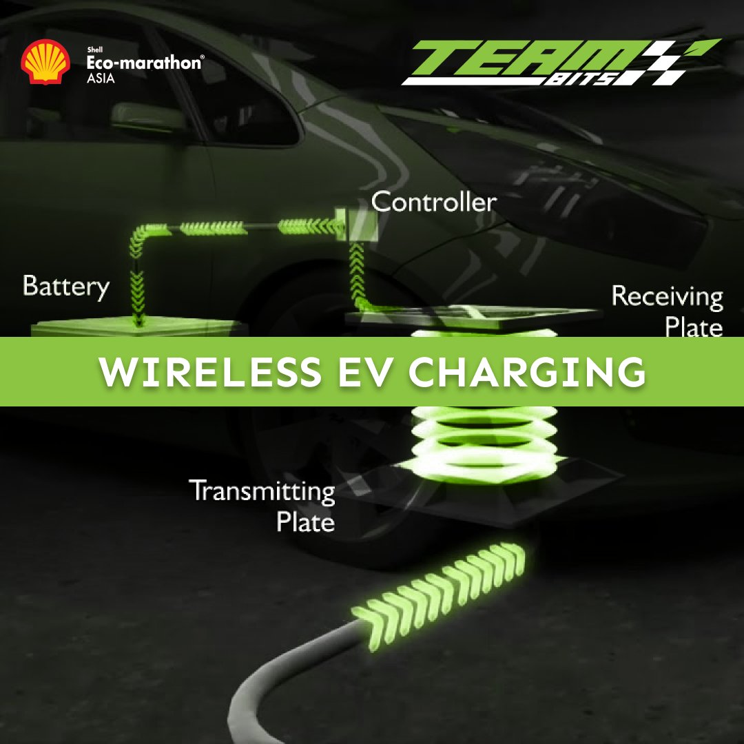 Team_BITS_'s tweet photo. Dynamic wireless charging of electric vehicles the method which would enable power exchange between the vehicle and the grid while the vehicle is moving ubiquitously. 

@Shell_India @ecoFutureForce @shell_ecomar https://t.co/LfjtbeNZHs