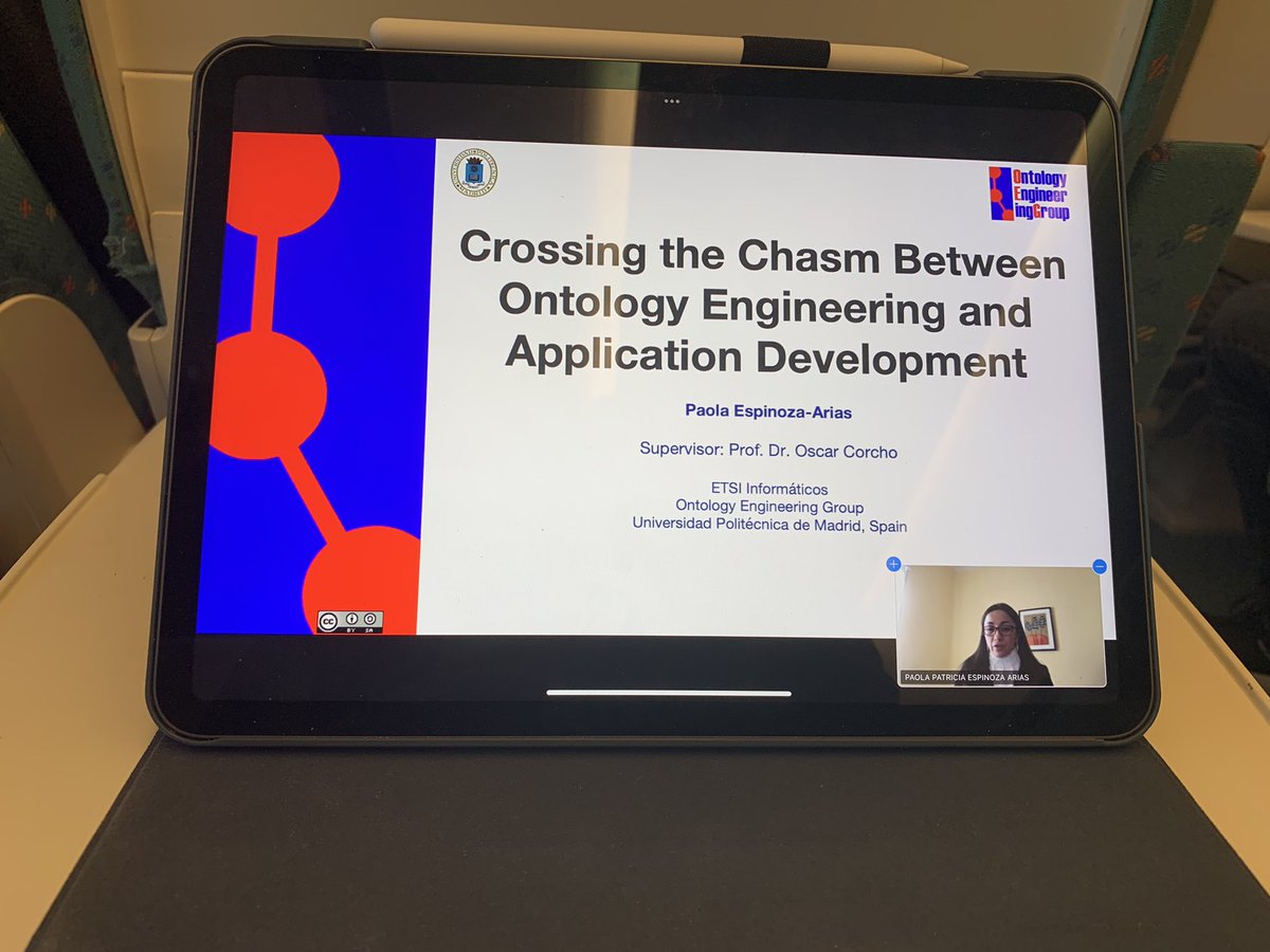 David Chaves-Fraga (@dchavesf) on Twitter photo Congratulations to my dear friend <a href="/mijaspao/">Paola Espinoza-Arias</a> for defending her PhD in the best possible way! <a href="/oeg_upm/">OEG UPM</a> <a href="/La_UPM/">Universidad Politécnica de Madrid</a>
It was an honor to be PhD students together these past years. Really happy for you #SemanticWeb #PhD Congratulations to my dear friend <a href="/mijaspao/">Paola Espinoza-Arias</a> for defending her PhD in the best possible way! <a href="/oeg_upm/">OEG UPM</a> <a href="/La_UPM/">Universidad Politécnica de Madrid</a>
It was an honor to be PhD students together these past years. Really happy for you #SemanticWeb #PhD