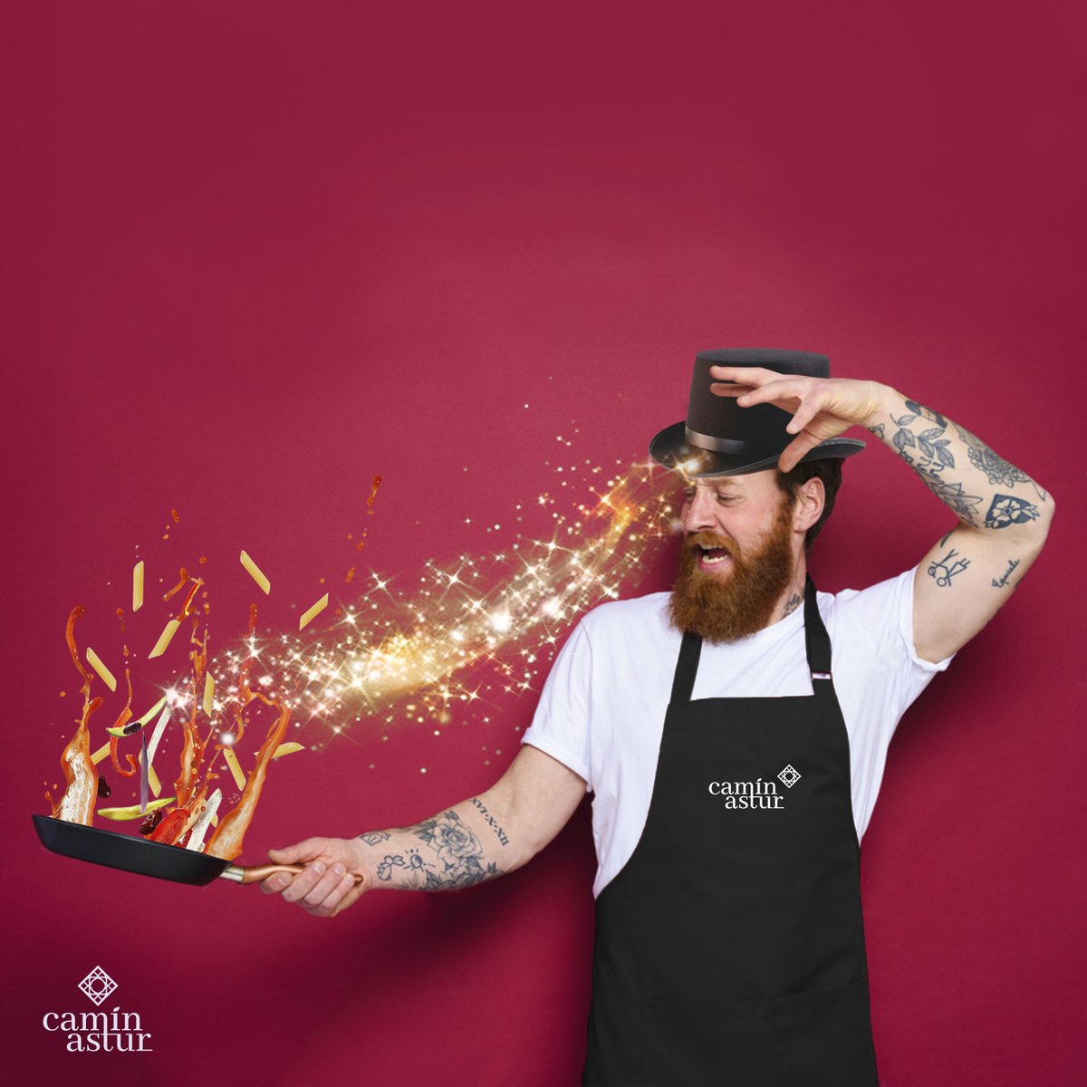 Aunque algunos no lo crean, no hace falta ser mago, ni hacer magia para realizar un buen plato, basta con buenos ingredientes y un poco de cariño. #caminastur #codilex #healthy #VidaSana