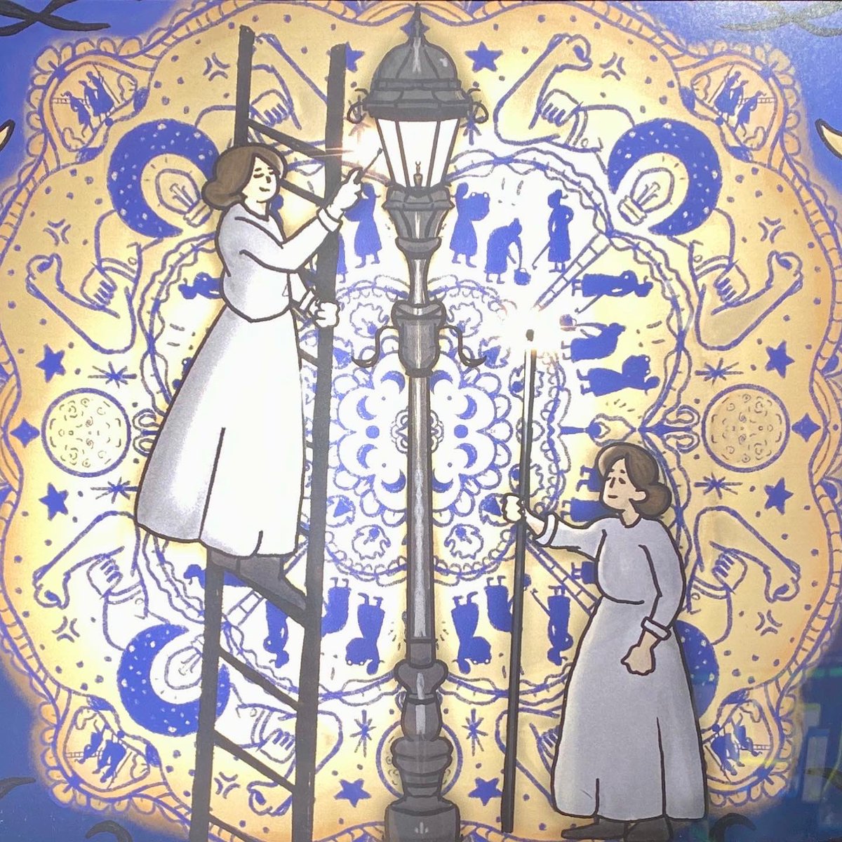 BhamRoundhouse's tweet photo. Our Birmingham By Night exhibition, made in partnership with @WeDontSettle &amp; brilliant young curators, will be up till the end of March! 
 
We commissioned a range of artists to tell the story of Brums night time economy past &amp; present.🌃

Here’s a snapshot of their great work! https://t.co/BIoYPCyoEF