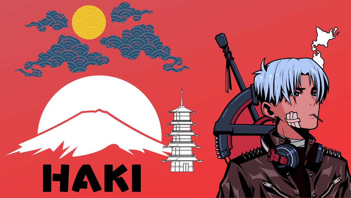 Krit_Kone's tweet image. HAKI banner @HakiNFT #bannercontest #haki