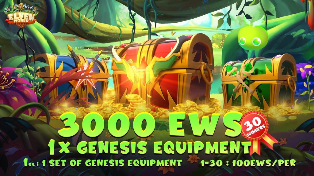 ElvenWorld999's tweet photo. 🎄Airdrop event is in process

👇🏻We will select 30 lucky winners

👑Prize pool: 1 set of Genesis equipment+ 300EWS

Event address 👇
https://t.co/RXMHu5VVLS https://t.co/kQ6RLYvJRf