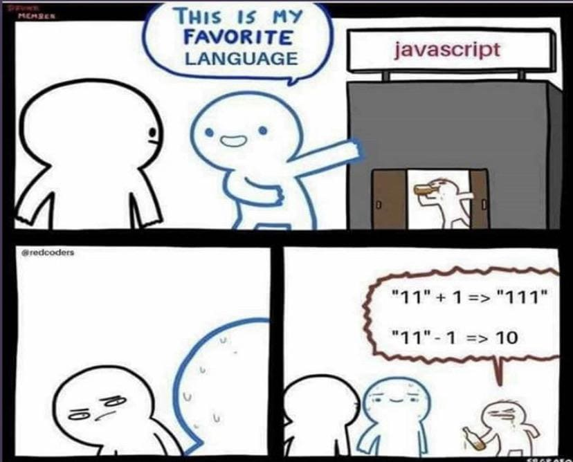 OCharnyshevich's tweet photo. @JanaSunrise JS is my favorite language https://t.co/irGgnFVpRF