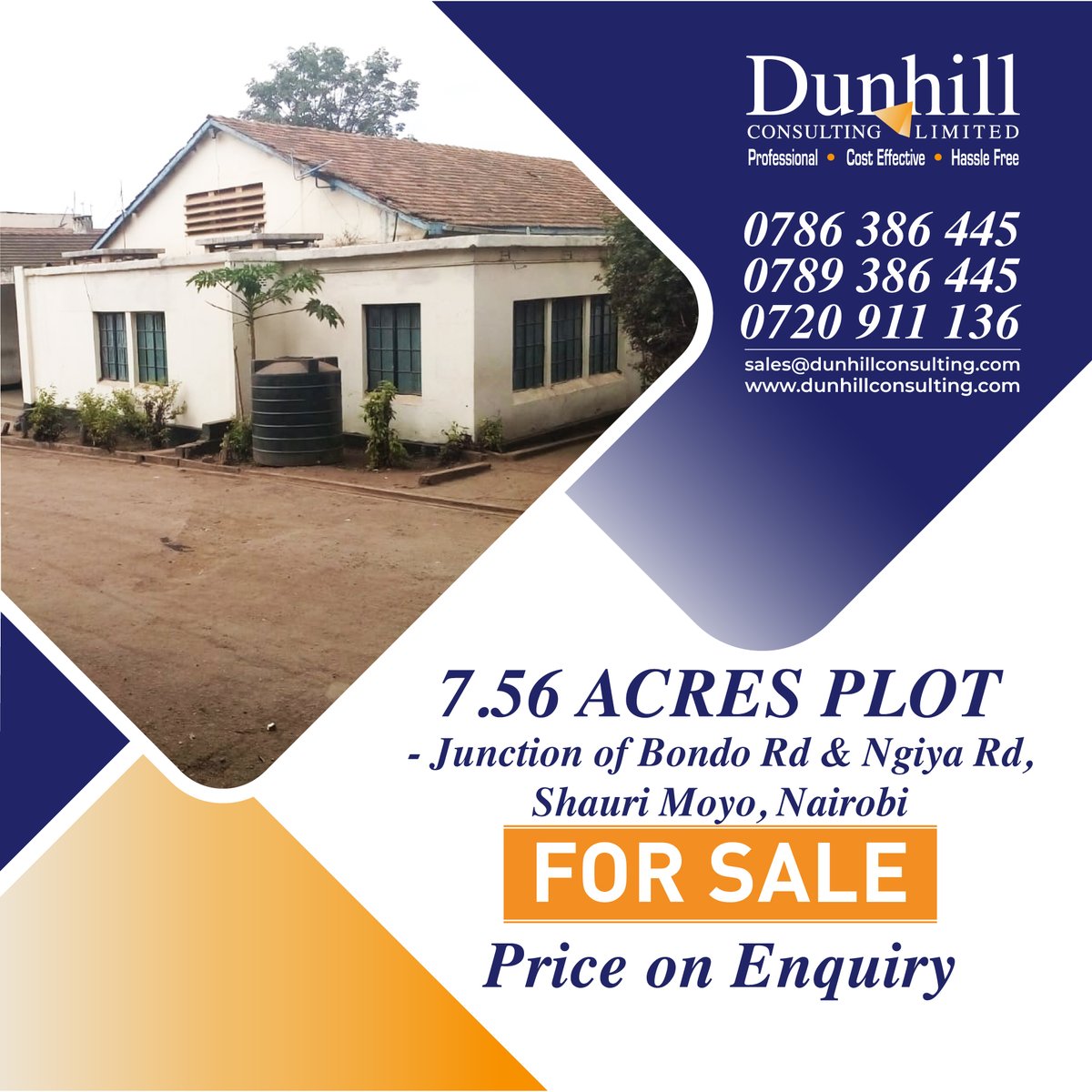 📞0789 386 445 / 0786 386 445 / 0720 911 136
Email: sales@dunhillconsulting.com
dunhillconsulting.com

#plotforsale #landforsale #plot #land #forsale #residentialdevelopment #redevelopment #dunhillconsulting #nairobi #kenya #bondoroad #ngiyaroad #7acres