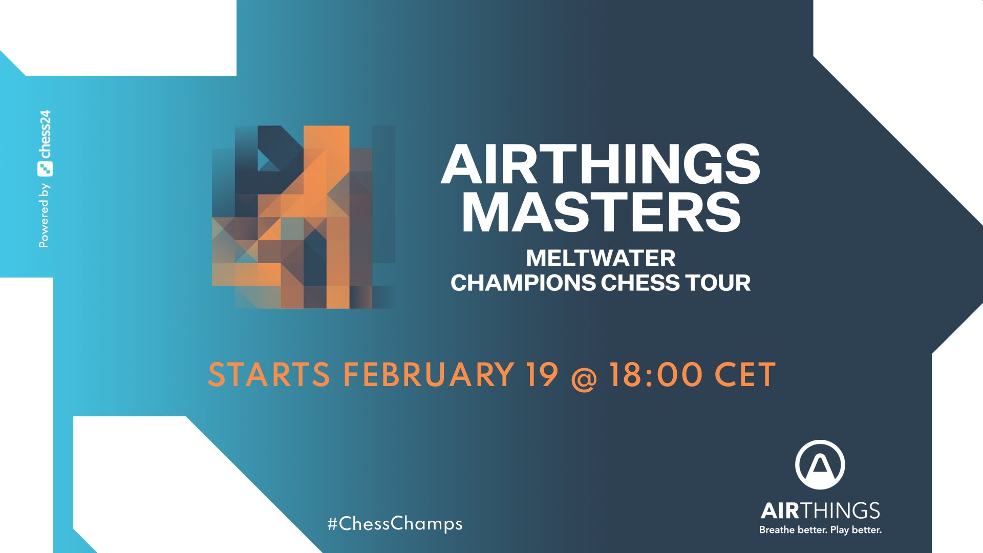 2022 Meltwater Champions Chess Tour dates announced