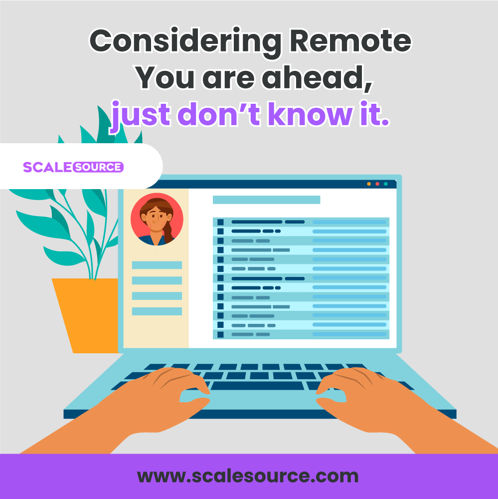 scalesource's tweet image. Considering remote hiring? Read our last blog to know some insights and how this could be beneficial for you and your company.

Blog: bit.ly/3IMqKOe