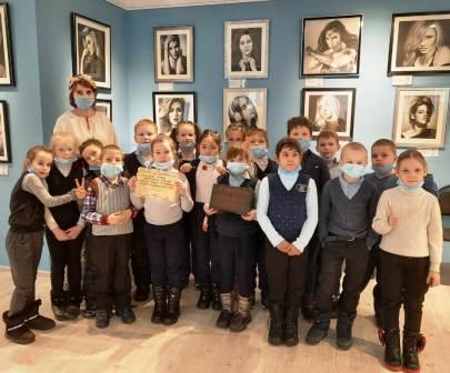 Обучающиеся ПСОШ №2 посетили  "Центр князей Гагариных". #История_Плавска