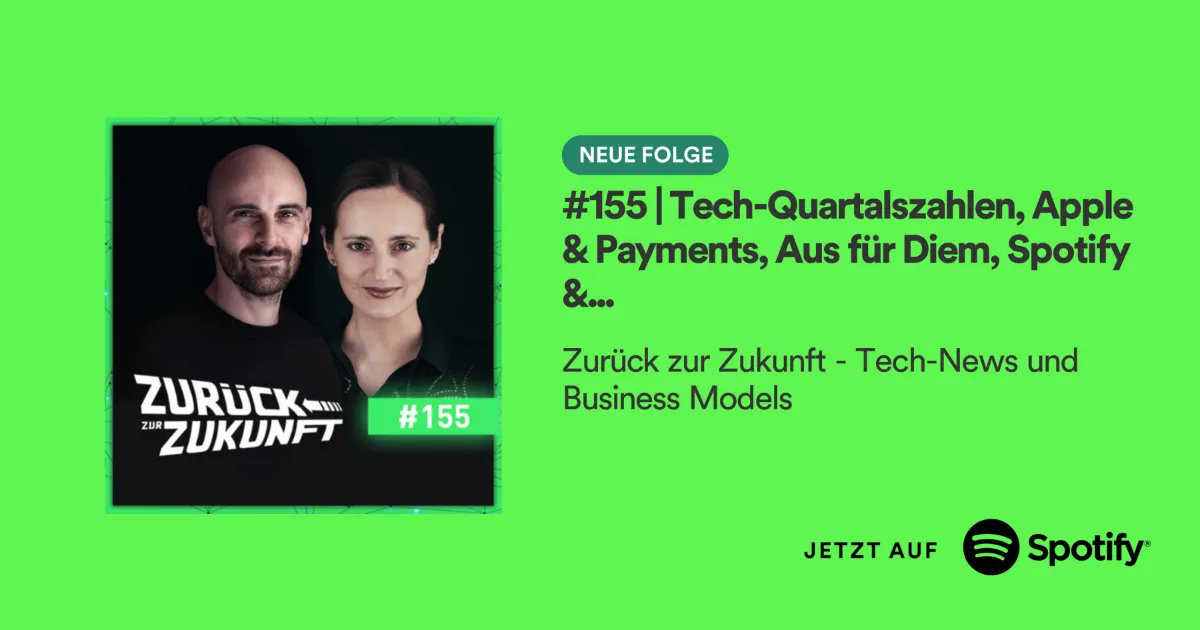 Zurück zur Zukunft Podcast: Tech News & Biz Models tweet media