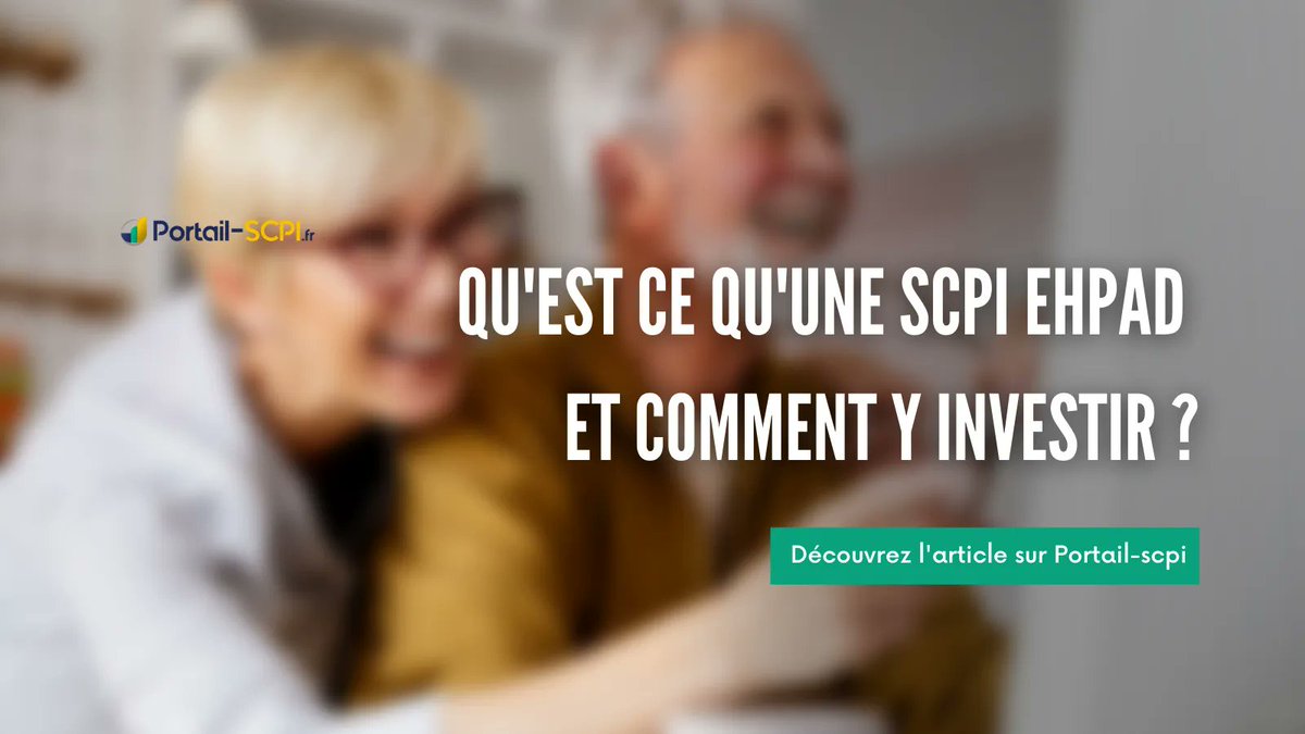 PortailScpi's tweet photo. 🤔 Qu'est ce qu'une #SCPI #EHPAD et comment y investir? 
✅ Le point complet! ➡️  https://t.co/KyrV1nvQFB

#pierrepapier #immobilier #patrimoine #investissement https://t.co/NUGkJMoWDZ
