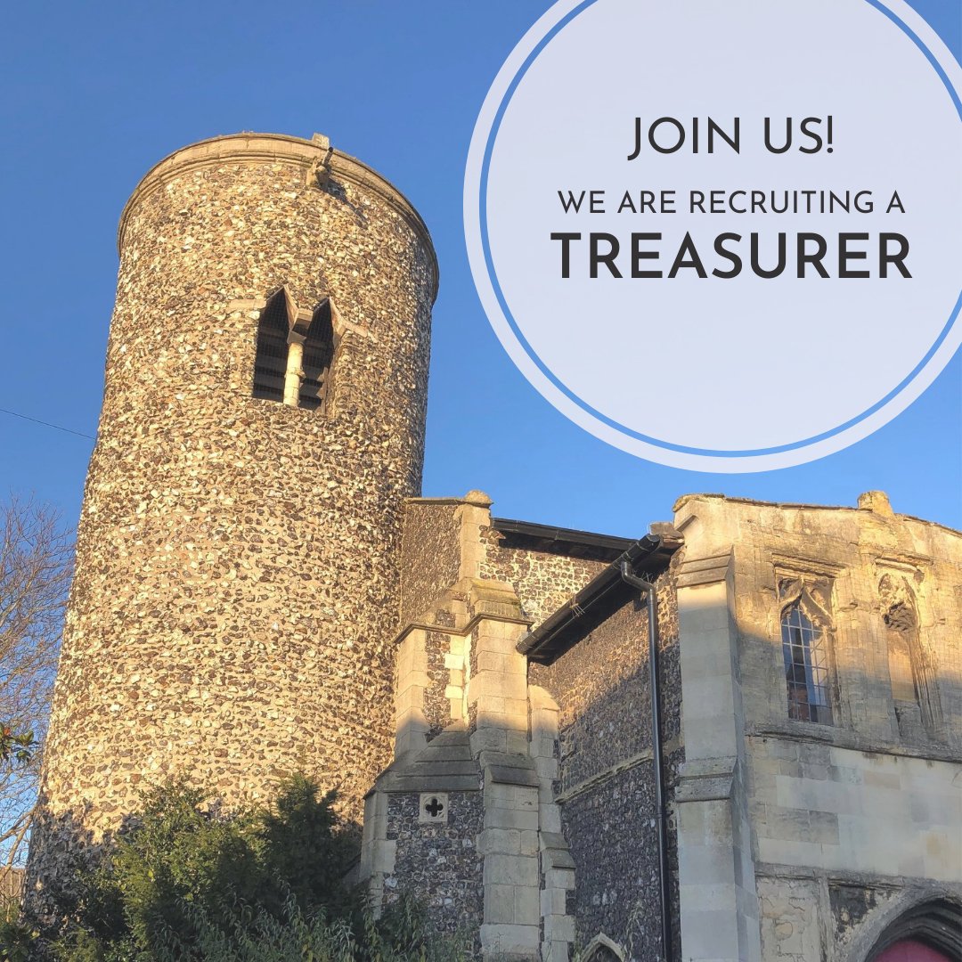 We’re recruiting a TREASURER! If you have a good aptitude for numbers and an interest in heritage, join our board of Trustees. For more info visit nhct-norwich.org/current-vacanc… - closes 6 March.
#heritagejobs #heritage #conservation #volunteer #volunteering #charity #trustee #norwich