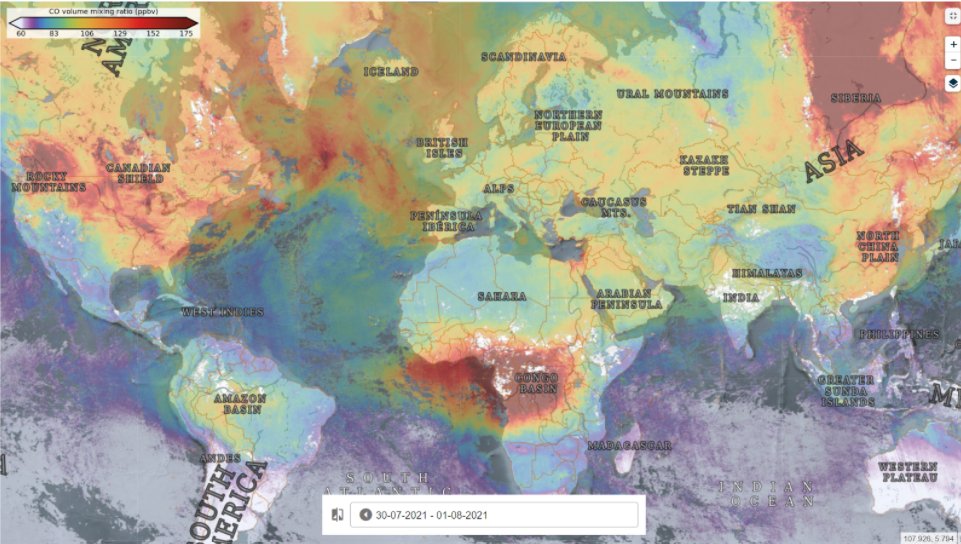EO_OPEN_SCIENCE's tweet photo. #CO is an important atmospheric #tracegas for understanding of tropospheric chemistry⚗️and a major atmospheric #pollutant in urban areas🏢
@ESA_EO #TROPOMI on🛰️ @CopernicusEU #Sentinel5P observes CO global abundance
Check more👉#eodash
https://t.co/byHH9JzJml https://t.co/oMrxbGuPph