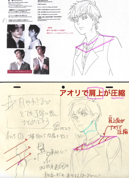 アニメ私塾2021年4月基礎コース(2022年キャラコース)「アオリフカン顔」添削結果より

2022年『キャラコース(オンライン、メール)』アニメ私塾受講フォーム(〆切2/26夜10時)
https://t.co/xJnMXv3Fr8
◯新設メールキャラコース
・先着順、希望者はお早めにご記入お願いします。 