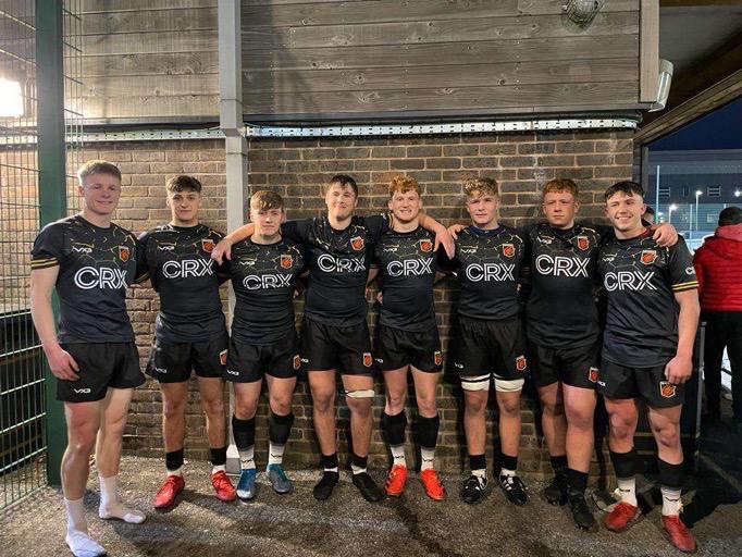 Our #Rugby Academy players have been on fire recently with eight of them part of a 42-14 @dragonsrugby U18s win over the Ospreys last week 🔥👏🏼
 
Fly half, Sam Berry picking up the man of the match award ✨
coleggwent.ac.uk #MakeIt