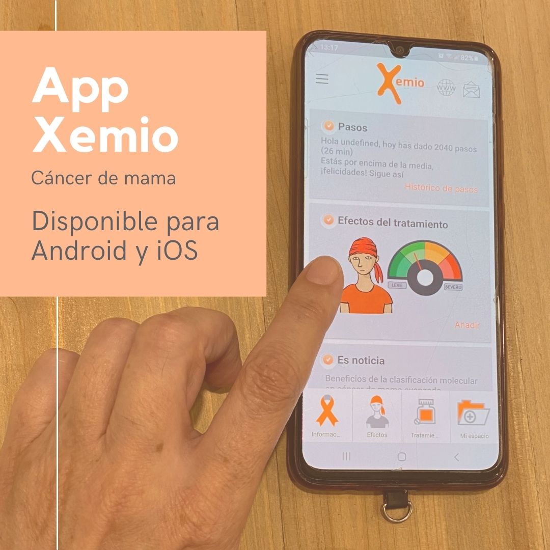 Xemio_org's tweet image. App Xemio, diario para pacientes de cáncer de mama YA DISPONIBLE.

Para iOS y Android, gratuita.

¿A qué esperas para descargarla? 👉 
ow.ly/HcqW50HGrhc