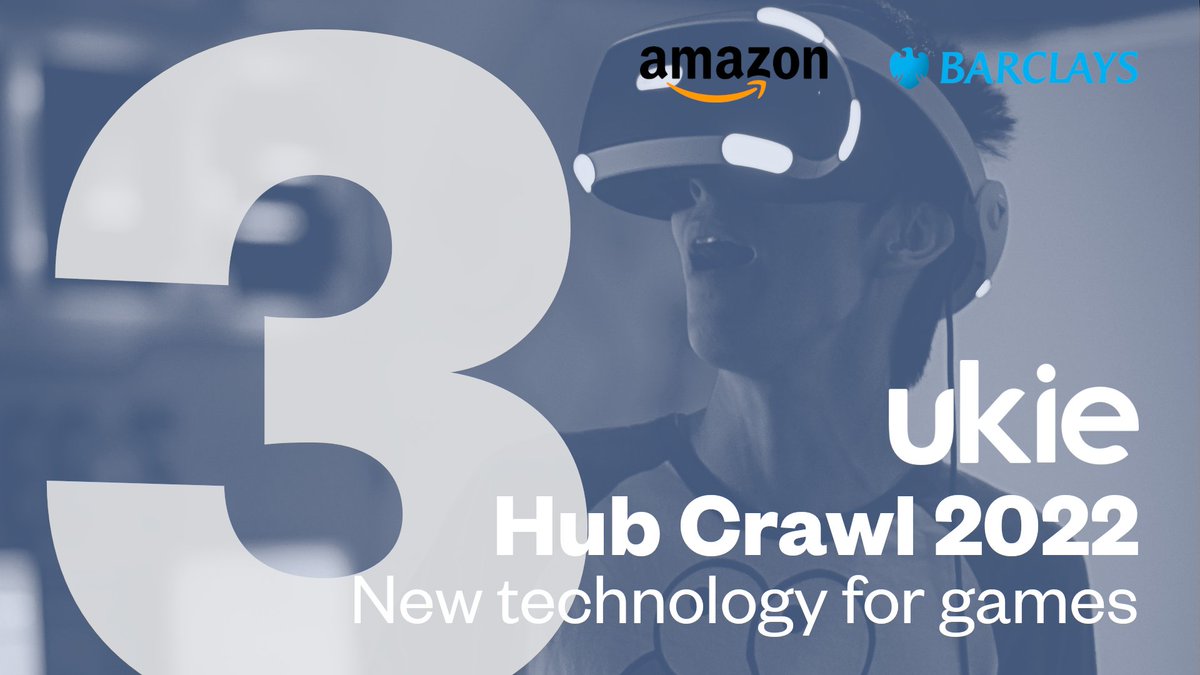 uk_ie's tweet photo. Join us later today at 4pm for our third session in the Ukie Hub Crawl 2022, "New technology for games," sponsored by @BarclaysGames and @awscloud.

Sign up here: https://t.co/mL79NpLq9A https://t.co/W5gUXQSfSA