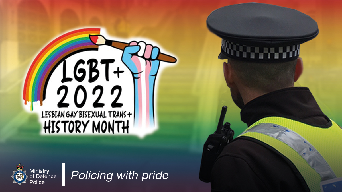 MODPolice's tweet photo. Proud to be celebrating #LGBTHM22, remembering and recognising LGBT+ people, past and present.
We’re committed to ensure that everyone in our Police Family, and those we protect and serve, can be their true selves, without judgement or persecution.
#BeWhoYouAre🏳️🌈
#ProudToBeMDP https://t.co/V346V6eDKY