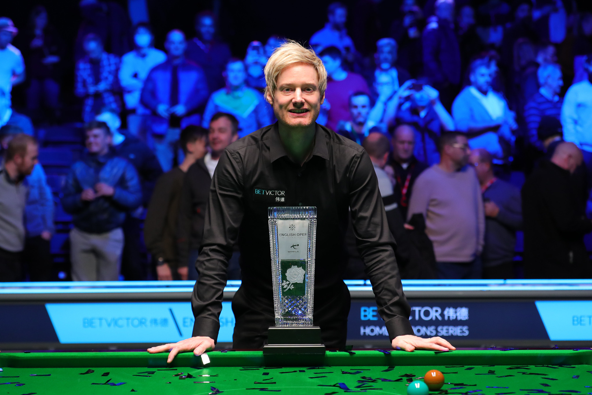 English open snooker on tv sale