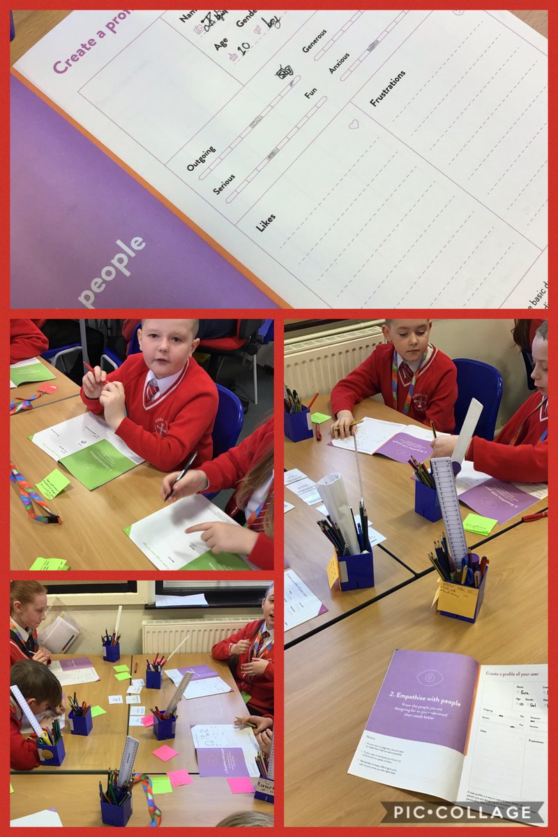 KingswayPAYear6's tweet photo. Creating profiles of our intended users and building empathy maps. Some great ideas so far.
@AutoTraderLife
 and @designclub 

#SimmsCrossPioneering
#SimmsCrossChildFirst
#SimmsCrossDT https://t.co/lJvBkbnr30