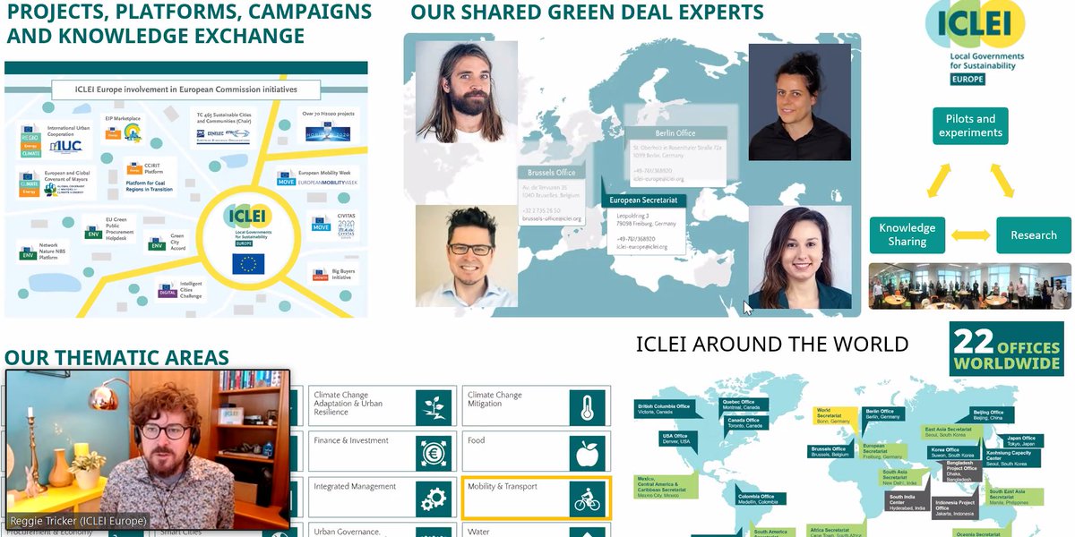 We are starting the <a href="/SharedGreenDeal/">SHARED GREEN DEAL</a> project with with 21 great organisations🤝

The #Horizon2020 project will work with individuals, communities, and public and private organisations in support of the #EUGreenDeal💚

At the kick-off, <a href="/reggietricker/">Reggie Tricker</a> shared our work in 1 minute👇