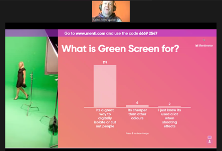 Escape_Studios's tweet photo. We're kicking off our virtual #VFX Roadshow today, with kind support from @UKScreenSkills. Our Deputy Dean Saint Walker is welcoming schools to the day, which will provide an interactive introduction to our industry @Halohello_VFX #escapestudios #creativeindustry https://t.co/XZGEfLhm7y