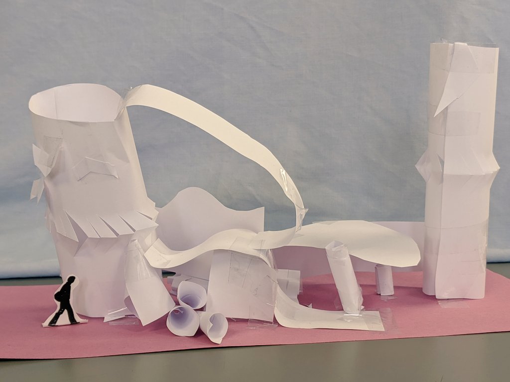 stniniansart's tweet image. S1L 3D Design have come up with some excellent ideas in their paper architectural models inspired by Frank Gehry 😀 @stninianshigh  #paperarchitecture #design