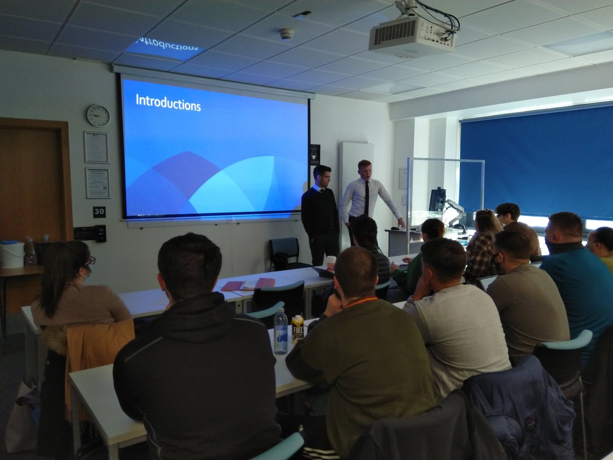 Gr8 turnout from final year #RealEstate students 4 guest lecture by Tom Baker &amp; Steven Parkin explaining what <a href="/HomesEngland/">Homes England</a> do &amp; introducing students to Newburn Riverside development site on which cwk is based #makinghomeshappen <a href="/NorthumbriaAlum/">Northumbria University Alumni Association</a> <a href="/NorthumbriaUni/">Northumbria Uni</a> <a href="/NUGradFutures/">Northumbria Graduate Futures</a>