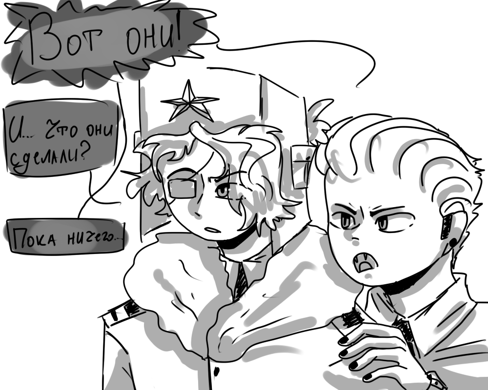EnjoyNastash's tweet photo. Sketch
#countryhumans #USSR #Third_reich https://t.co/1q6bowKGrG