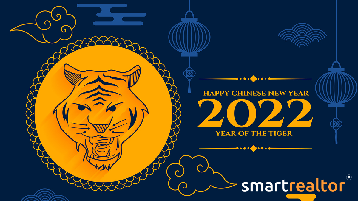 SmartRealtor360's tweet photo. May the Year of the 🐯 Tiger bless you with redefined vigor, virtue, and determination to chase your goals. SmartRealtor 360 wishes you a very Happy Chinese New Year.✨

🌐https://t.co/tETBsD63At

#ChineseNewYear #CNY2022 #YearoftheTiger #SR360 #SmartRealtor360 https://t.co/crtZ9w7CFo