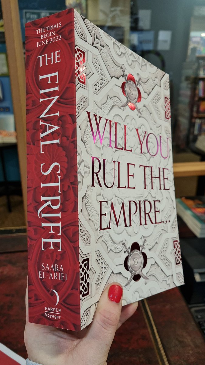 Angela Groves (@artemis_elf) on Twitter photo Today is a VERY good day 😍 thank you <a href="/HarperInsider/">HarperInsider at HarperCollins</a> #BooksellerPerks #HappyDance #TheFinalStrife Today is a VERY good day 😍 thank you <a href="/HarperInsider/">HarperInsider at HarperCollins</a> #BooksellerPerks #HappyDance #TheFinalStrife