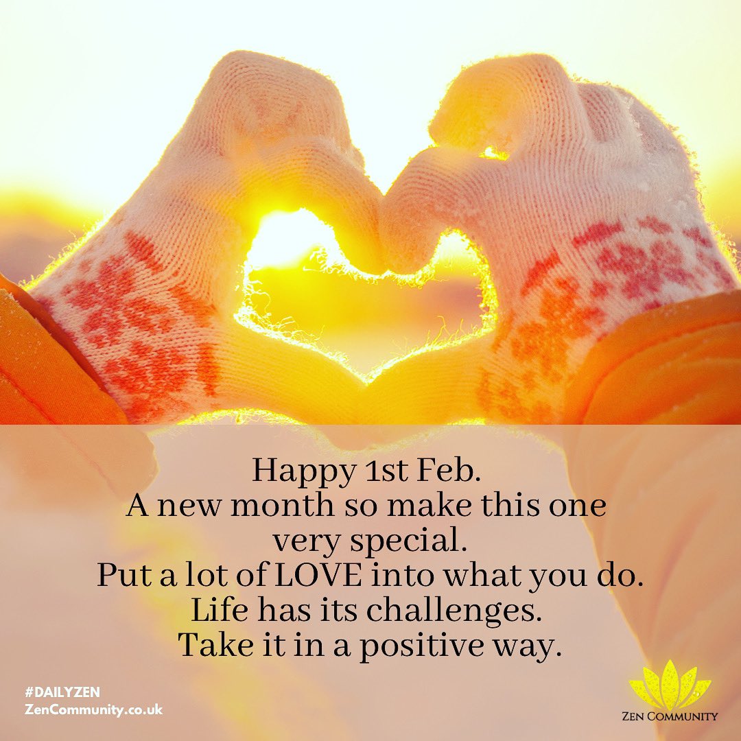 zencommunity_'s tweet photo. Happy 1st Feb  💖🙏💕
#happynewmonth #1stfebruary #monthoflove❤ #tuesdayvibes #tuesday #chinesenewyear #yearofthetiger🐯 https://t.co/zAJQu2zVrt