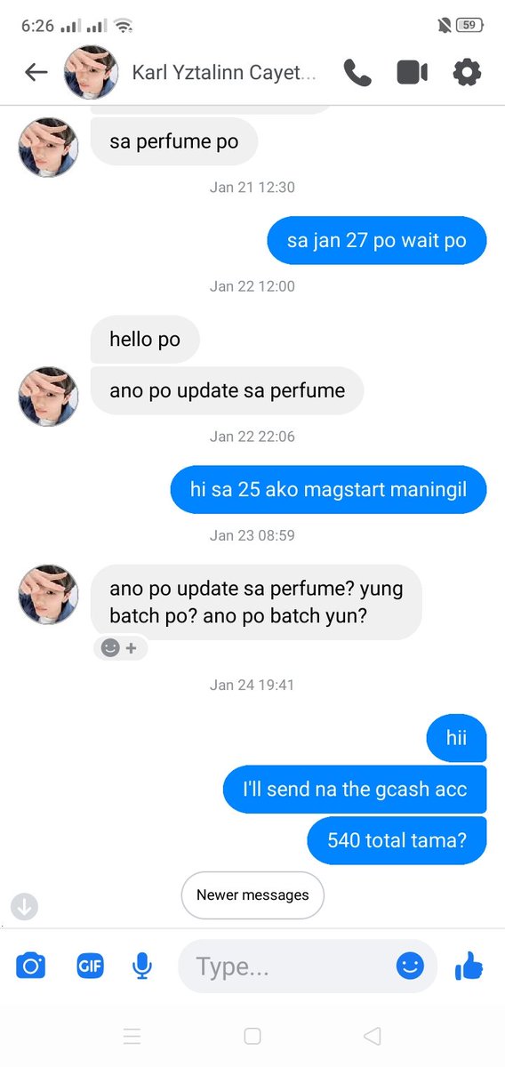 dkproms's tweet photo. hi yztallin baka gusto mo po magreply sa fb nung nakaraan pa po ako nagchachat baka gusto mo ituloy yung mga order mo🙂🙂 https://t.co/ODV016TKJW