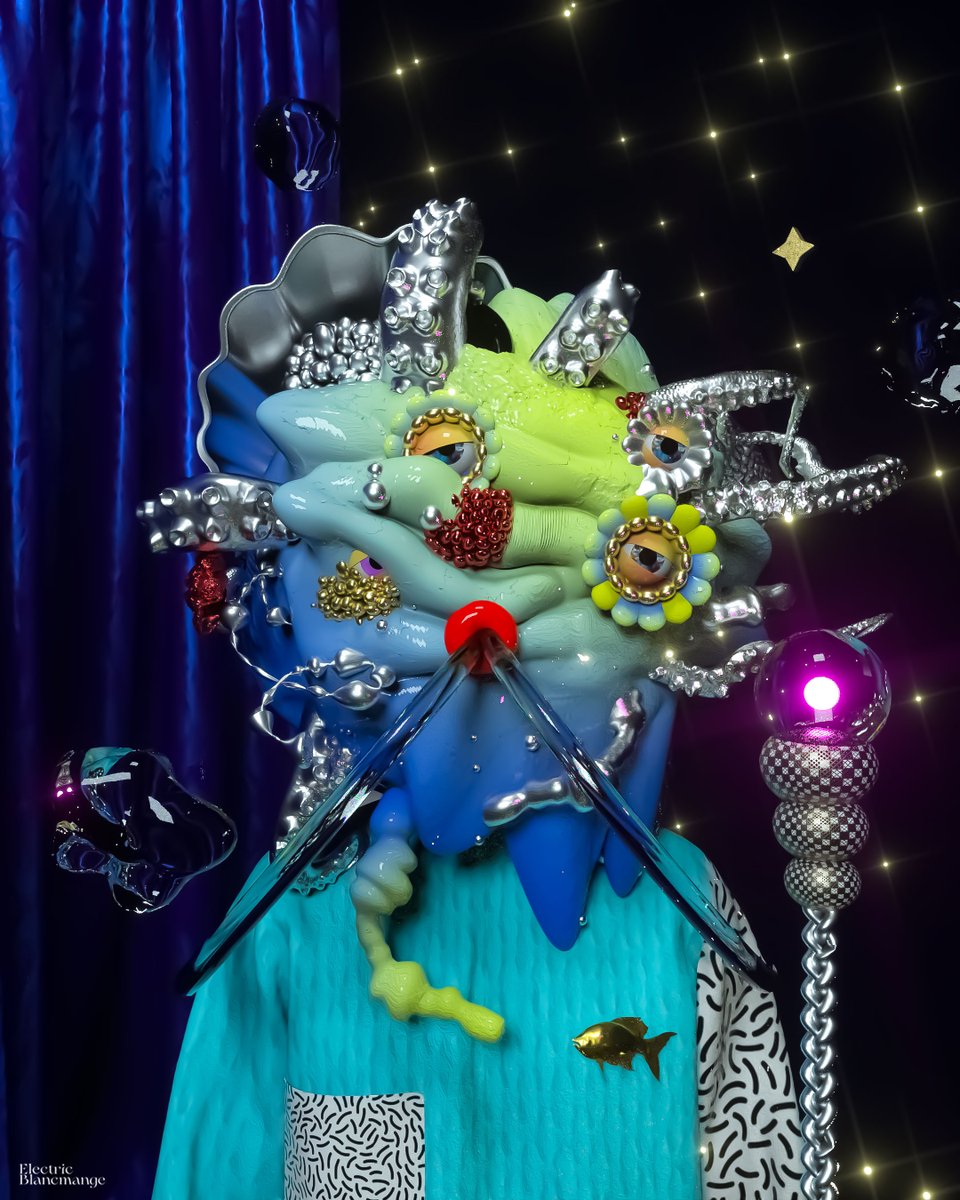 EBlancmange's tweet image. GM☀️🐚
•
•
•
#digitalart #c4dart #octanerender #c4d #cinema4drender #3dart #dailyrender #surrealart #gm #art #adobephotoshop #digitalart #3D #metaverse #mixedmedia #surrealcollage #dreams #visions #bubbles #stars #dreamcatcher