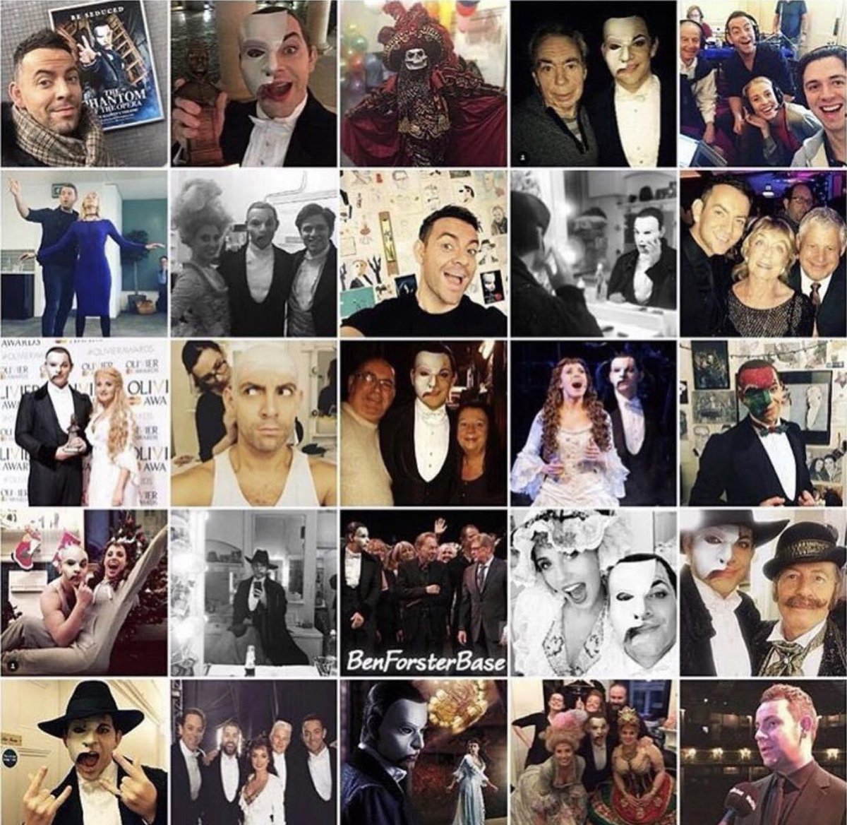 BenForsterBase's tweet photo. Today we celebrate a very special #forsterflashback memory! 6 years ago today our amazing @thebenforster donned the mask for the first time & made his debut as the Phantom!He went on to play the role to critical acclaim for 19 months! ❤️ Watch highlights: https://t.co/uA3eeG61lz https://t.co/tLHwCPrv5Z