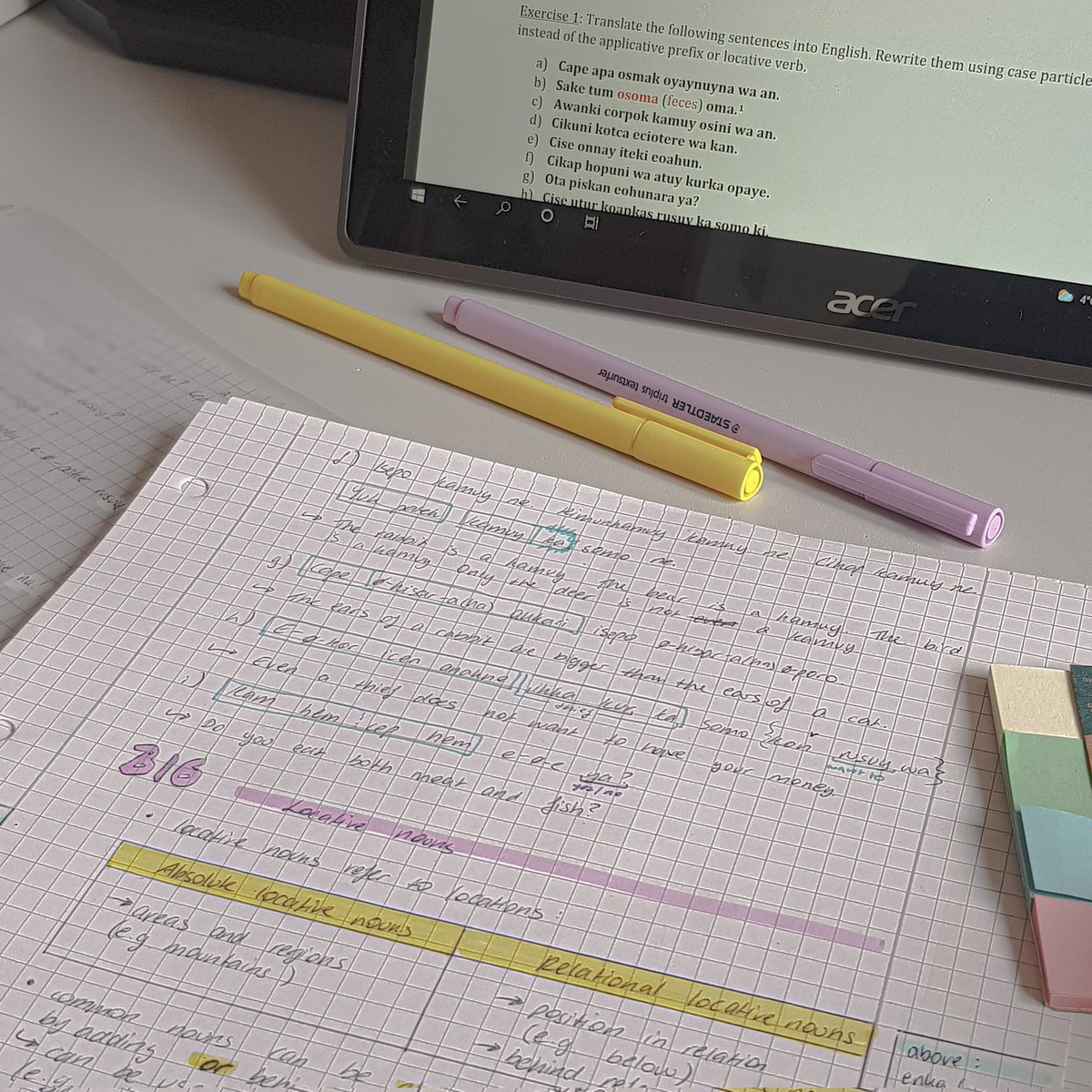 alchemy_notes's tweet image. I want to show off a bit more of my workspace, even though it's not as aesthetically pleasing as others 🌱💻
#studytwt #studyspo