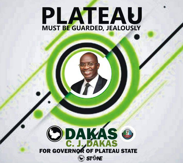 dakas_c's tweet photo. New Day!
New Month!
New Beginning!
Same God!
May this new month of February favour you!

Prof. Dakas C.J Dakas (SAN)
2023 Governorship Aspirant
Plateau State. https://t.co/wBL2FABW68
