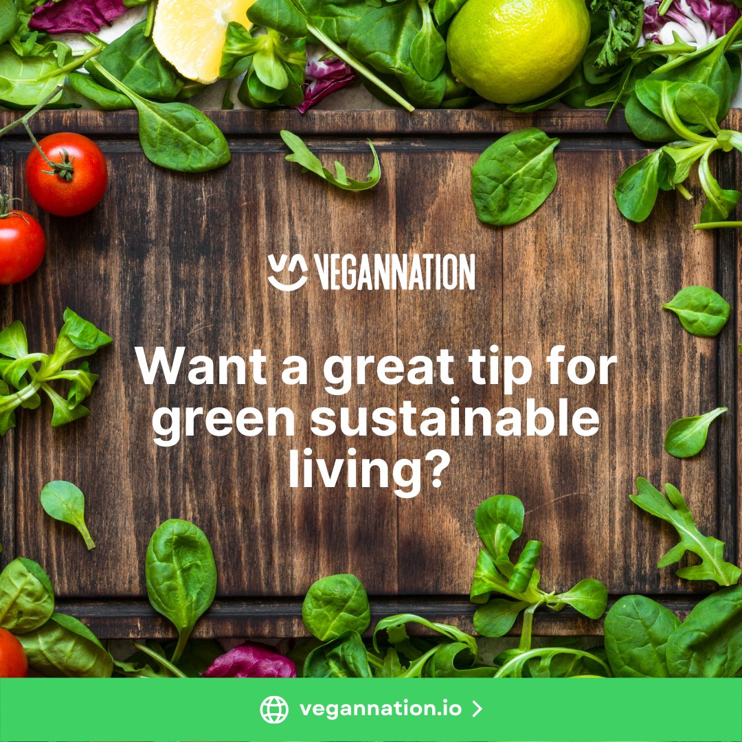 GRNC by Vegannation (@grnc_by_vnation) on Twitter photo Want a great tip for green sustainable living? Buy fruits and vegetables in bulk from your local farmer’s market. Feel great by eating nutrient-rich organic produce and supporting your local economy!
$GRNC is the answer to all that and more. 
Join the VeganNation on Discord. Want a great tip for green sustainable living? Buy fruits and vegetables in bulk from your local farmer’s market. Feel great by eating nutrient-rich organic produce and supporting your local economy!
$GRNC is the answer to all that and more. 
Join the VeganNation on Discord.