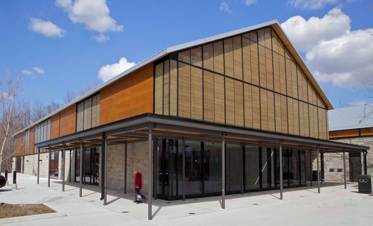 OKALUX+ &amp; OKAWOOD for Brooklin Community Centre and Library © Schott USA #okalux #okaluxarchive #lightlovesglass #daylightarchitecture #insulatingglass #architectureglass #perkinswill #canadianarchitecture @okaluxofficial instagram.com/p/CZKDkNoM5yG/…